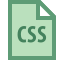 CSSファイルタイプ icon