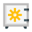 Safe box icon