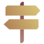 Signpost icon