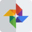 Pinwheel of google photos application service logotype icon