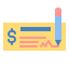 Cheque icon