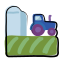 Field and Tractor icon