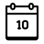 Calendario 10 icon