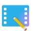 Editing video icon