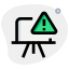 智能学校教育软件中的外部错误在白色背景学校绿色tal-revivo 上隔离 icon