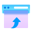 ブラウザで開く icon