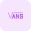 Vans an american manufacturer of skateboarding shoes icon