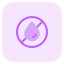 No water nearby electronic moisture sensitive place icon