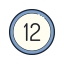 12 cerchiati icon