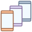 Несколько смартфонов icon