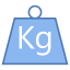 Gewicht (kg icon