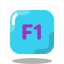 F1 Key icon