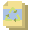 Bouton d&#39;écologie icon