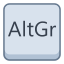 Alt Gr icon