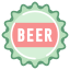 ビールのボトルキャップ icon