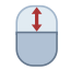 Scorrimento mouse icon