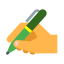 Hand With Pen icon