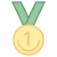 Medaille Erster Platz icon