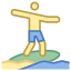 Skimboarding icon