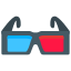 Lunettes 3D icon