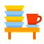 Dishes Shelf icon