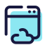 Облачное хранение данных icon