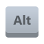 Alt 키 icon