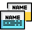 Name Card icon