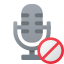 Kein Mikrofon icon