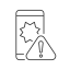 Broken Smartphone icon