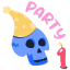Birthday Skull icon