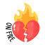 Burning Heart icon