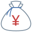 Geldbeutel Yen icon