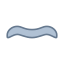 Moustache de Ghandhi icon