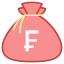 Money Bag Franc icon