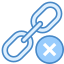 Excluir link icon