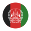 círculo da bandeira do Afeganistão icon