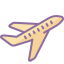 Flugzeug Abflug icon