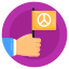 Peace Flag icon