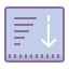 Descending Sorting icon