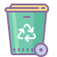 Lixeira de reciclagem icon