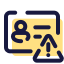 識別文書のエラー icon