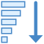 Clasificación descendente icon