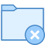 Excluir pasta icon