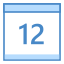 Calendrier 12 icon