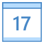 Calendário 17 icon