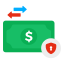 外部-Secure-Money-technology-and-security-vectorslab- flat-vectorslab icon