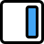 Right alignment-setting adjust layout-edit column direction position button icon