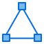 Vector Triangle icon