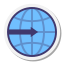 Rotating Globe icon